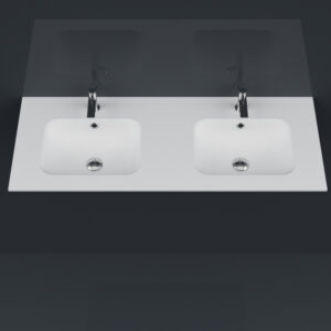 LAVOAR COMPOZIT, Model Eco Line, CUVĂ DUBLA 1210 x 460 x 12