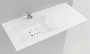 Lavoar compozit, Model Square, Cuvă stânga