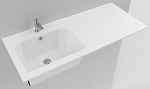Lavoar compozit, Model Lavanderia, Cuva stânga