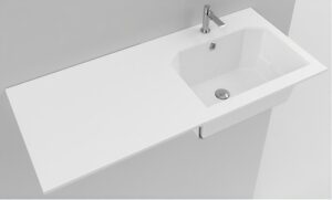 Lavoar compozit, Model Lavanderia, Cuva dreapta