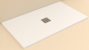 Cădiță de duș din compozit, Model STONE (CENTRAL) 800