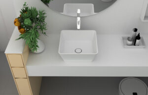 LAVOAR QUADRIO 380 X 380 X 160 COLORATO GOFRATTO